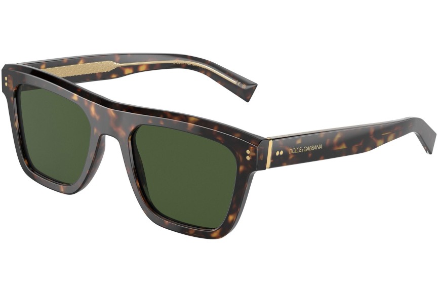Okulary przeciwsłoneczne Dolce & Gabbana DG4420 502/71 Kwadratowe Havana