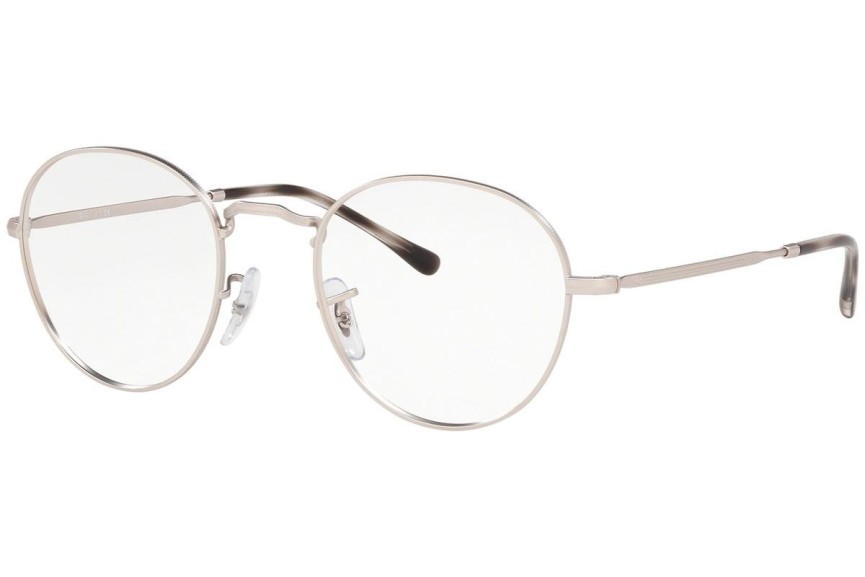 Okulary korekcyjne Ray-Ban David RX3582V 2538 Okrągłe Srebrne