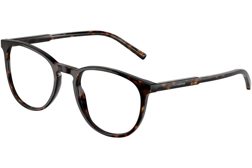 Okulary korekcyjne Dolce & Gabbana DG3366 502 Okrągłe Havana
