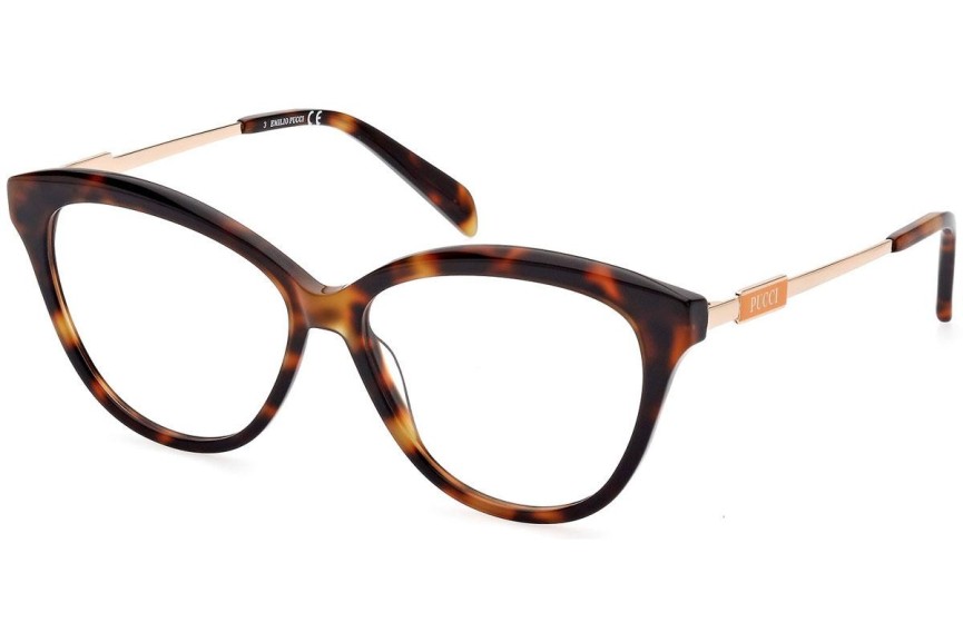 Brillen Emilio Pucci EP5211 052 Cat Eye Havana