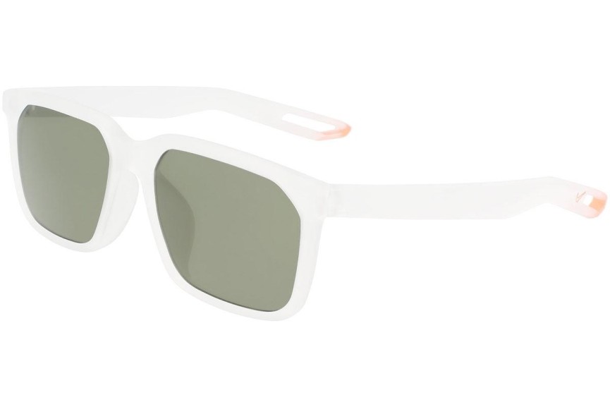 Okulary przeciwsłoneczne Nike NV06 LB DZ7345 975 Kwadratowe Białe