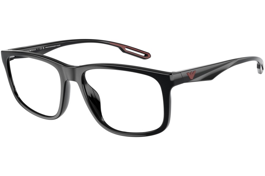 Okulary korekcyjne Emporio Armani EA3209U 5017 Kwadratowe Czarne