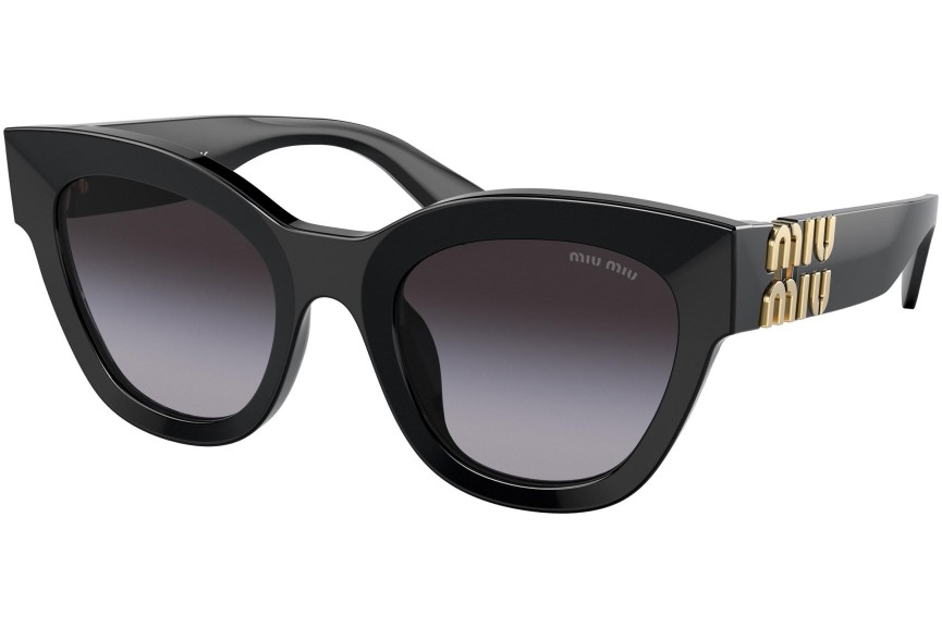 Sunglasses Miu Miu MU01YS 1AB5D1 Kocie oczy Czarne