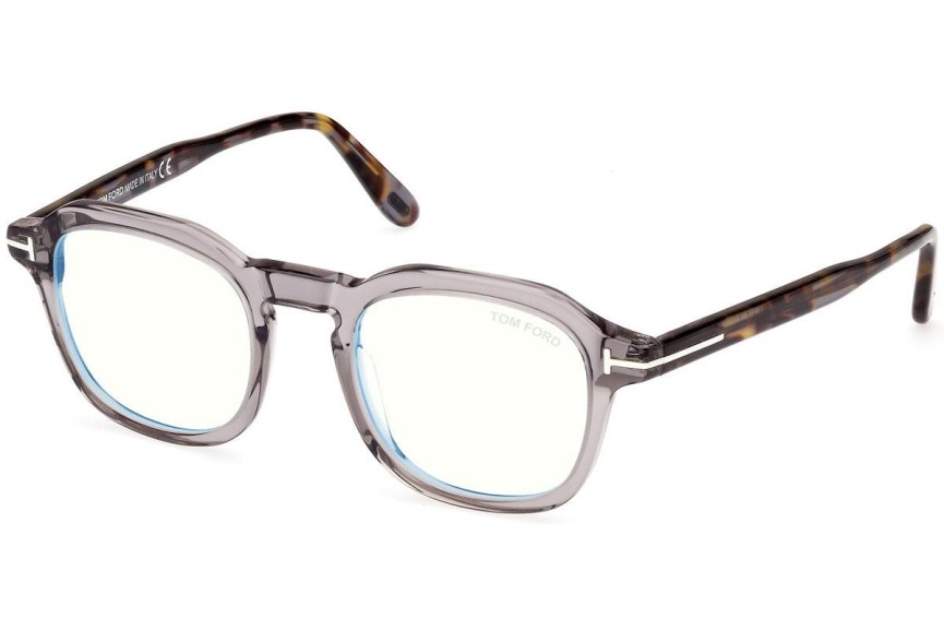 Okulary korekcyjne Tom Ford FT5836-B 020 Kwadratowe Szare