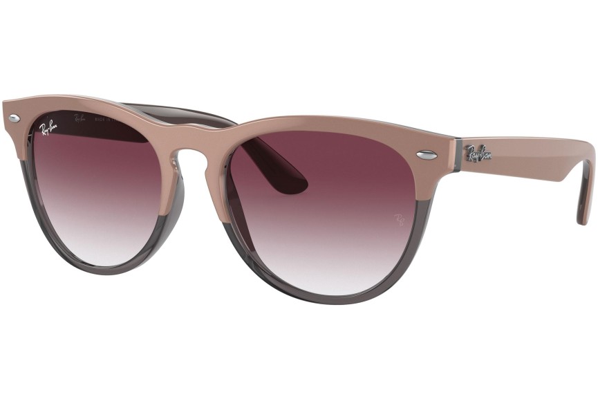 Okulary przeciwsłoneczne Ray-Ban Iris RB4471 66338H Okrągłe Beżowe