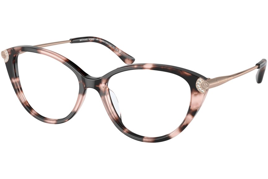 Okulary korekcyjne Michael Kors Savoie MK4098BU 3009 Kocie oczy Havana
