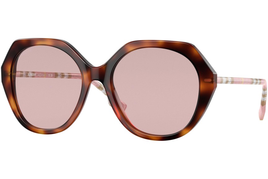 Okulary przeciwsłoneczne Burberry Vanessa BE4375 4019/5 Oversize Havana