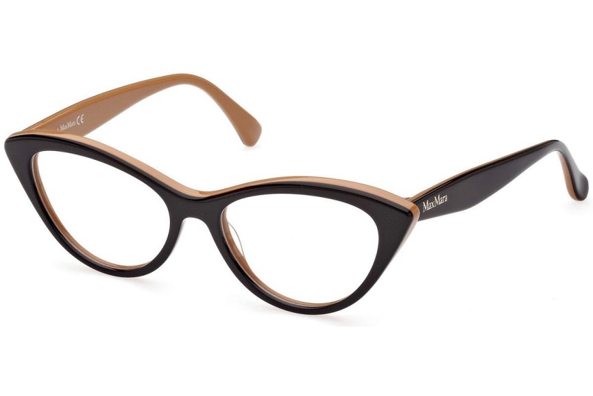 Okulary korekcyjne Max Mara MM5083 050 Kocie oczy Brązowe