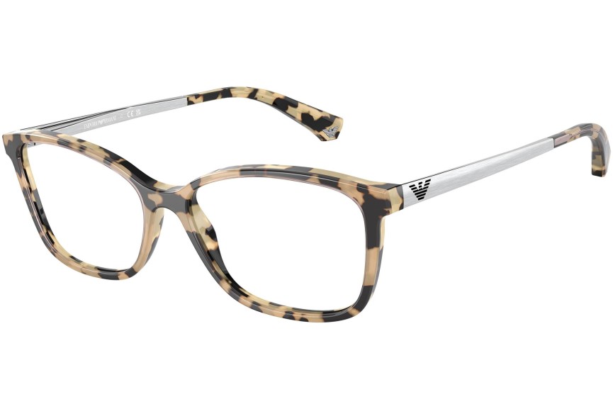 Okulary korekcyjne Emporio Armani EA3026 5796 Kwadratowe Havana
