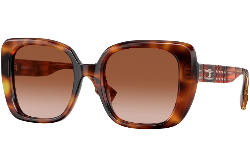 Okulary przeciwsłoneczne Burberry Helena BE4371 331613 Kwadratowe Havana