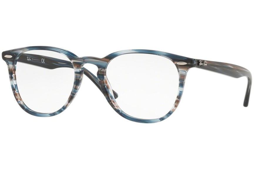 Okulary korekcyjne Ray-Ban RX7159 5750 Kwadratowe Niebieskie