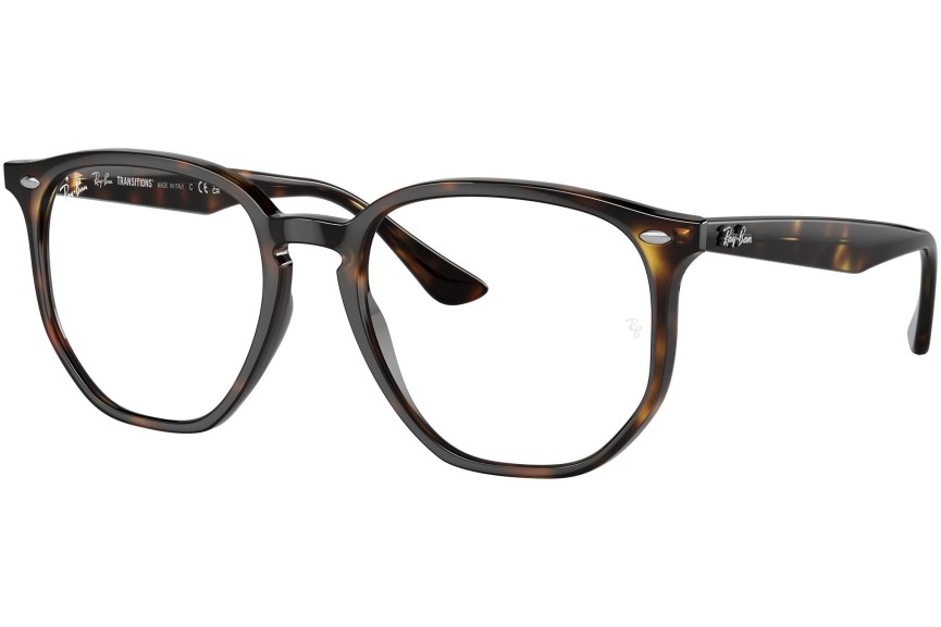 Okulary przeciwsłoneczne Ray-Ban RB4306 710/M1 Kwadratowe Havana