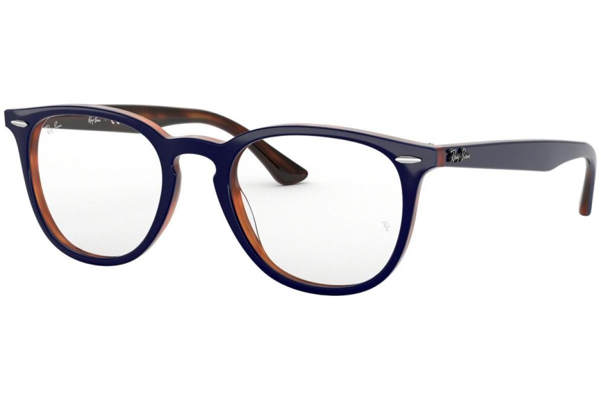 Okulary korekcyjne Ray-Ban RX7159 5910 Kwadratowe Niebieskie
