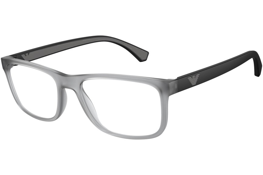 Okulary korekcyjne Emporio Armani EA3147 5012 Prostokątne Szare