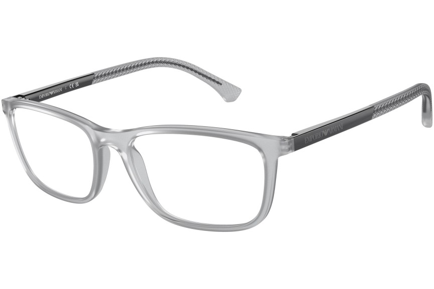 Okulary korekcyjne Emporio Armani EA3069 5012 Kwadratowe Szare