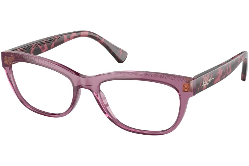Okulary korekcyjne Ralph by Ralph Lauren RA7113 6044 Prostokątne Fioletowe