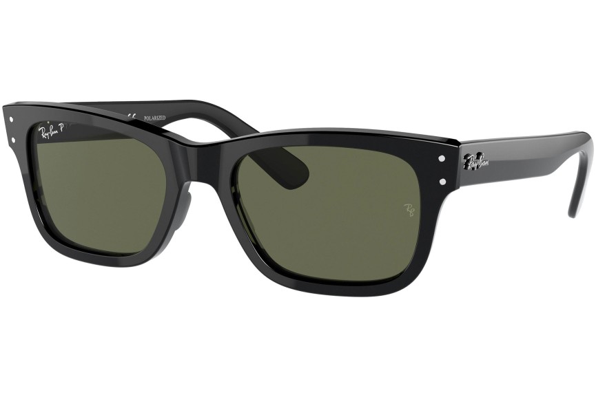 Okulary przeciwsłoneczne Ray-Ban Mr Burbank RB2283 901/58 Polarized Kwadratowe Czarne