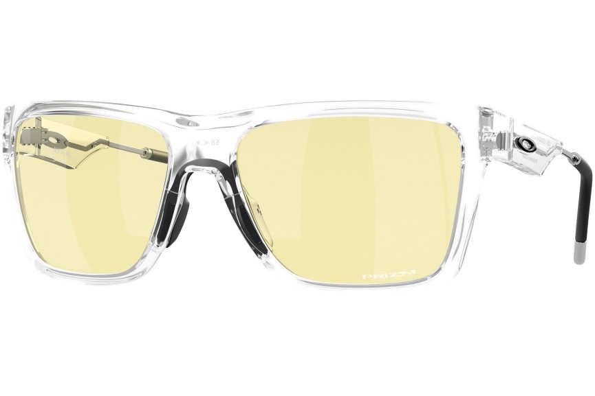Okulary przeciwsłoneczne Oakley Nxtlvl Gaming Collection OO9249-02 PRIZM Gaming Kwadratowe Przezroczyste