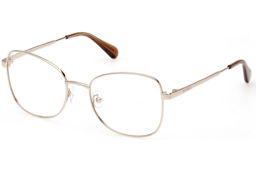 Okulary korekcyjne Max&Co. MO5091 032 Kocie oczy Złote