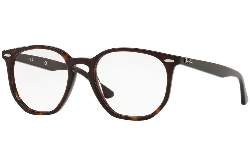 Ochelari Ray-Ban Hexagonal RX7151 2012 Pătrați Havana