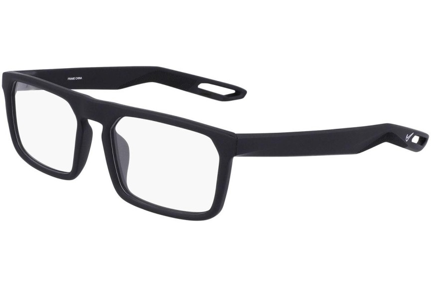 Okulary korekcyjne Nike 7306 001 Prostokątne Czarne
