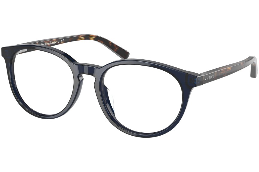Okulary korekcyjne Polo Ralph Lauren PP8544U 5470 Okrągłe Niebieskie