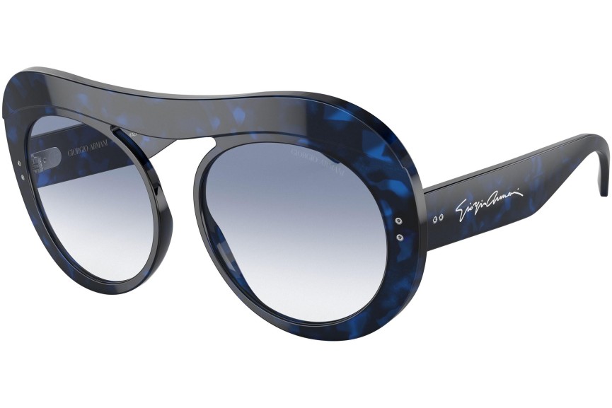 Okulary przeciwsłoneczne Giorgio Armani AR8178 596819 Okrągłe Niebieskie