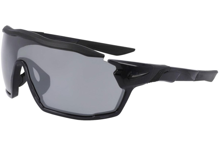Okulary przeciwsłoneczne Nike Show X Rush DZ7368 060 Pojedyncze | Shield Czarne
