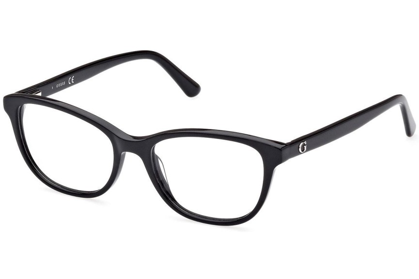 Okulary korekcyjne Guess GU8270 001 Prostokątne Czarne