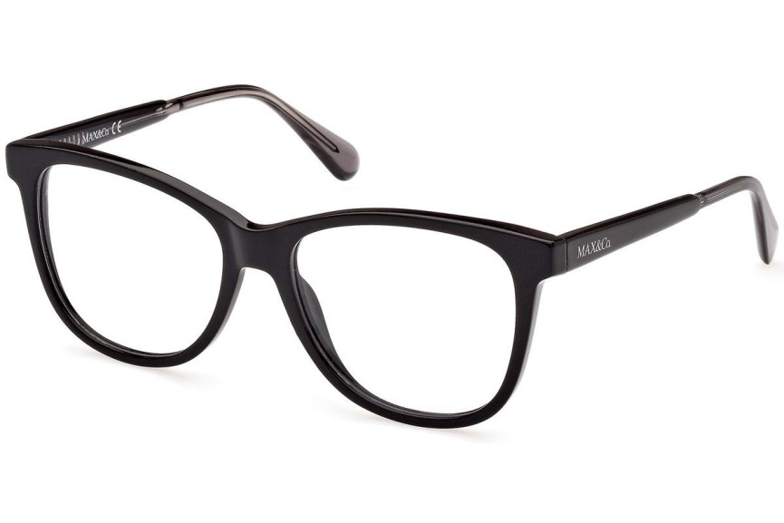 Okulary korekcyjne Max&Co. MO5075 001 Okrągłe Czarne