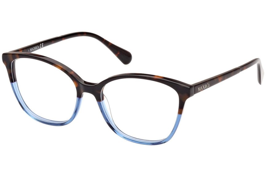 Okulary korekcyjne Max&Co. MO5077 56A Kwadratowe Havana
