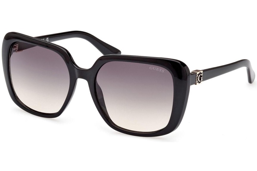 Okulary przeciwsłoneczne Guess GU7863 01B Kwadratowe Czarne