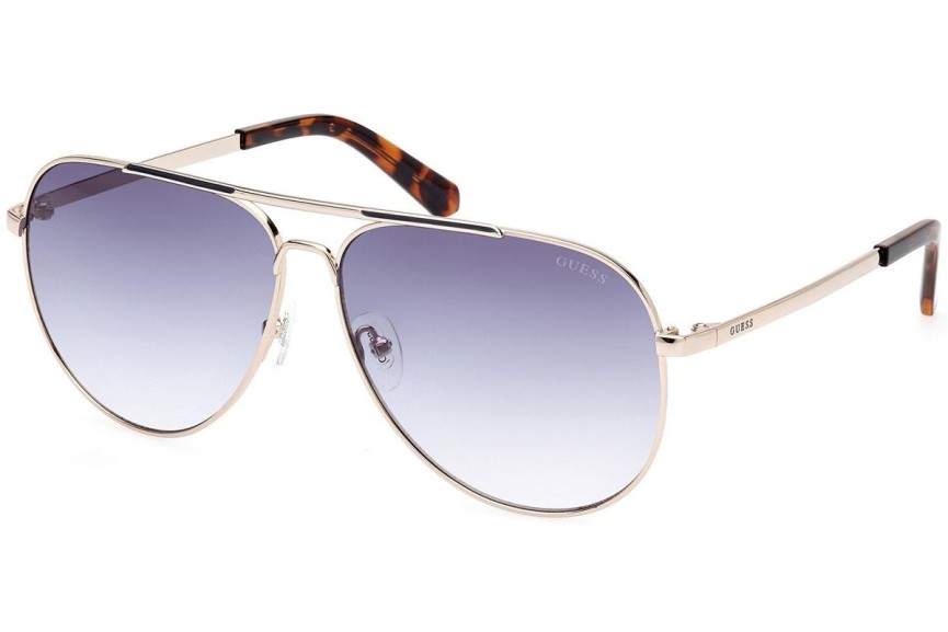 Okulary przeciwsłoneczne Guess GU00059 32W Pilotki (Aviator) Złote