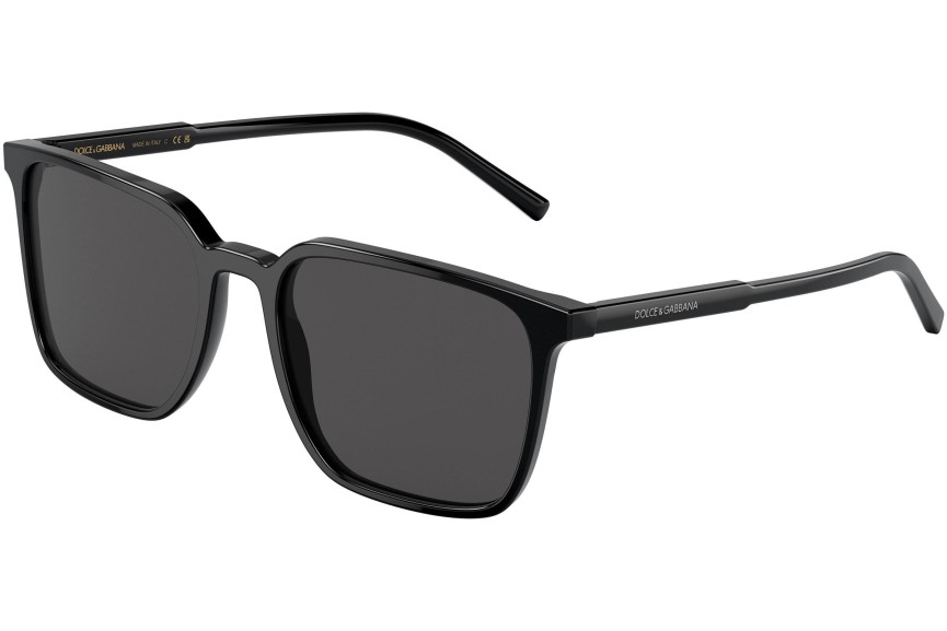 Okulary przeciwsłoneczne Dolce & Gabbana DG4424 501/87 Kwadratowe Czarne