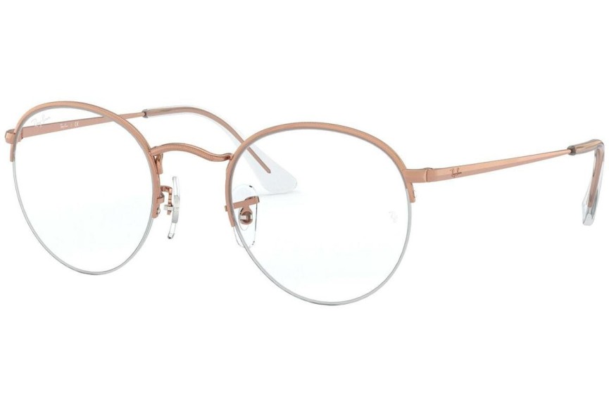 Okulary korekcyjne Ray-Ban Round Gaze RX3947V 3094 Okrągłe Złote