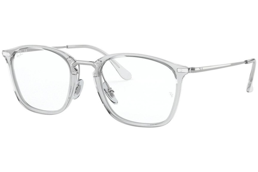 Okulary korekcyjne Ray-Ban RX7164 2001 Kwadratowe Przezroczyste