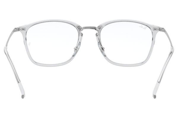 Okulary korekcyjne Ray-Ban RX7164 2001 Kwadratowe Przezroczyste