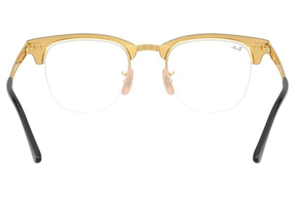 Silmälasit Ray-Ban Clubmaster Metal RX3716VM 2890 Browline Musta