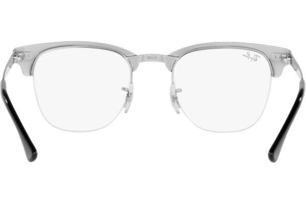 Silmälasit Ray-Ban Clubmaster Metal RX3716VM 2861 Browline Musta