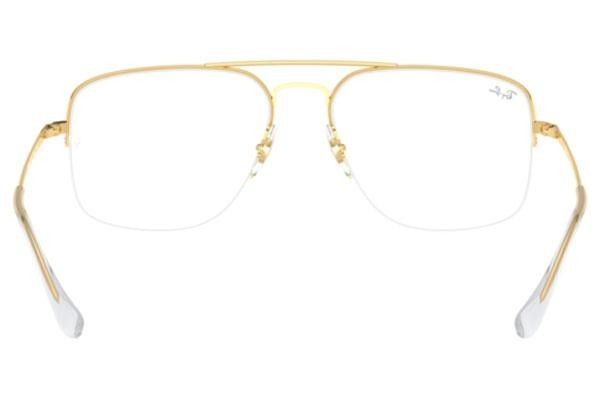 Okulary korekcyjne Ray-Ban The General Gaze RX6441 2500 Pilotki (Aviator) Złote