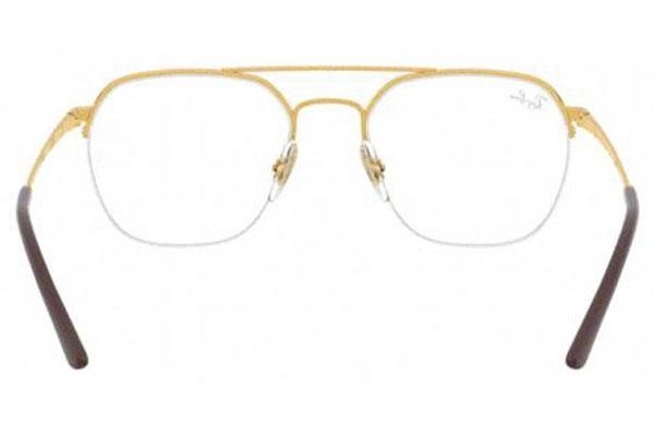 Brillen Ray-Ban RX6444 2500 Vierkant Goud