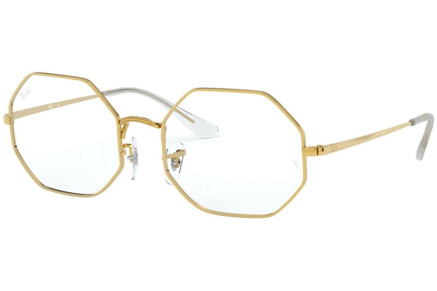 Okulary korekcyjne Ray-Ban Octagon RX1972V 3086 Okrągłe Złote