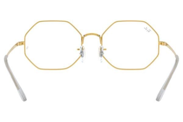 Okulary korekcyjne Ray-Ban Octagon RX1972V 3086 Okrągłe Złote