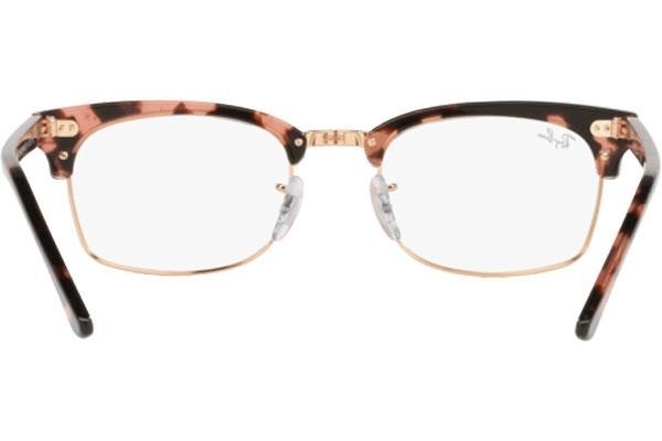 Okulary korekcyjne Ray-Ban Clubmaster Square RX3916V 8118 Browline Havana