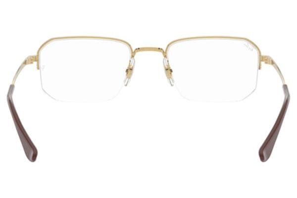 Okulary korekcyjne Ray-Ban RX6449 2500 Prostokątne Złote