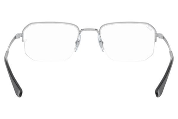 Okulary korekcyjne Ray-Ban RX6449 2501 Prostokątne Srebrne