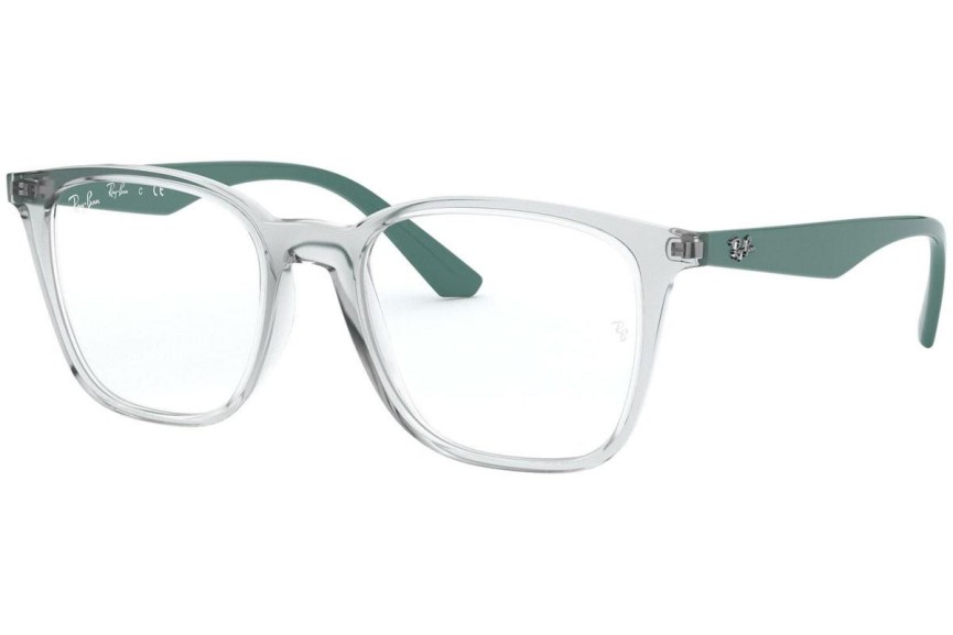 Okulary korekcyjne Ray-Ban RX7177 5994 Kwadratowe Przezroczyste