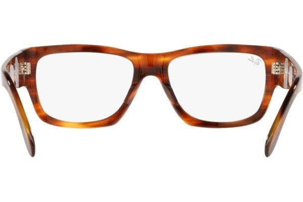 Okulary korekcyjne Ray-Ban Nomad Wayfarer RX5487 2144 Prostokątne Havana