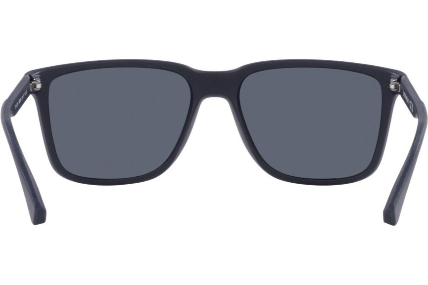 Okulary przeciwsłoneczne Emporio Armani EA4047 508880 Kwadratowe Niebieskie