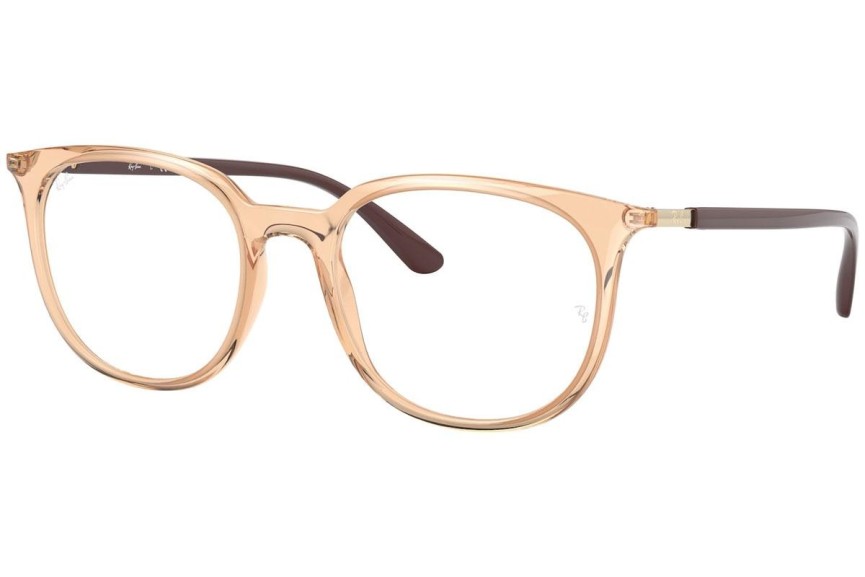Okulary korekcyjne Ray-Ban RX7190 5940 Kwadratowe Beżowe